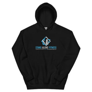 Unisex Hoodie – Blue Logo Edition